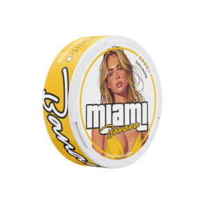 Miami Banana Snus Nicotine Pouches - Smooth and Sweet Tropical Flavor