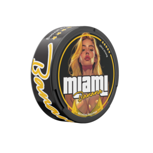 Miami Banana Snus Nicotine Pouches - Smooth and Sweet Tropical Flavor