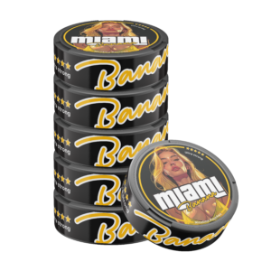 Miami Banana Snus Nicotine Pouches - Smooth and Sweet Tropical Flavor