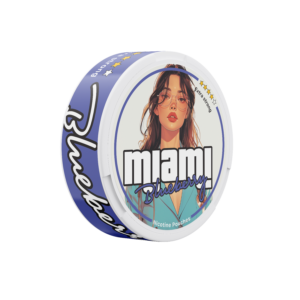 Miami Blueberry Snus Nicotine Pouches - Sweet and Tangy Berry Flavor