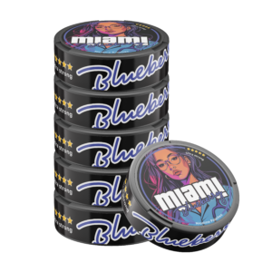 Miami Blueberry Snus Nicotine Pouches - Sweet and Tangy Berry Flavor