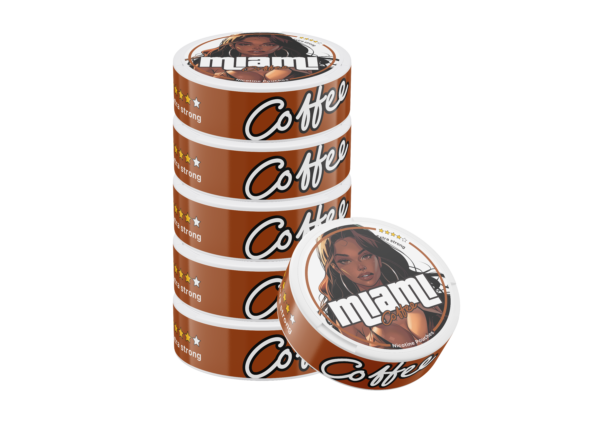 Miami Coffee Snus Nicotine Pouches - Rich and Aromatic Flavor