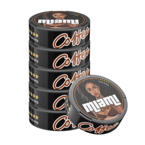 Miami Coffee Snus Nicotine Pouches - Rich and Aromatic Flavor