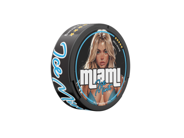 Miami Ice Mint Snus Nicotine Pouches - Crisp and Cool Mint Flavor