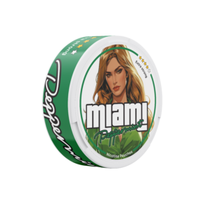 Miami Peppermint Snus Nicotine Pouches - Bold and Exhilarating Minty Freshness