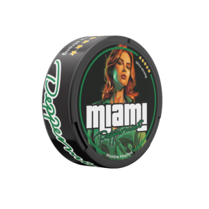 Miami Peppermint Snus Nicotine Pouches - Bold and Exhilarating Minty Freshness