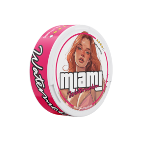 Miami Watermelon Snus Nicotine Pouches - Juicy and Sweet Flavor