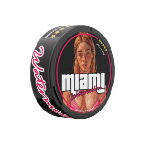 Miami Watermelon Snus Nicotine Pouches - Juicy and Sweet Flavor